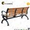 2015 spring fashion style WPC outdoor bench