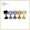 embossed thick stem wine glass