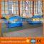 Trapezoidal color glazed metal steel roof tile roll forming making machine