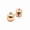 New Design Metal Drawstring Cord End Cap For Leather Cord