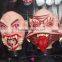 2015 Horror pvc ghost mask ,carnival party mask venetian masquerade halloween mask