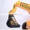 Electric children excavator toy car for boy kids to drive ride on car toy excavator