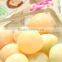 Gummy Center Filled Fruit Flavor Soft Milk Chewy Candy Ball
