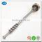 China supply high precision cnc machined stainless steel worm gear screw shaft