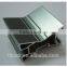 wire drawing /sandblasting / powder coated bronze anodized surface treatment aluminium profiles
