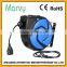 retractable electric cable reel with 14+1m extension electric cord