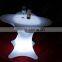 Modern Glass Wood Led Lighted Bar Counter tables/Night Club /Outdoor Moma LED Medium Bar Table