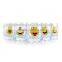 280ML cute emoji smile water glass cup