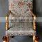MD-2206-01 Antique Hand-carved Flower Single Chair