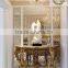 Hallway Furniture Console With Marble Top For Room Decoration