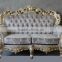 MS-1407-02 France style furniture sofa set in silver finish