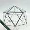 Fifteen side cutting oblique mouth hemispherical geometry retro micro glass greenhouse landscape glass