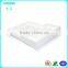 2015 Popular white acrylic tray for holding towels in bathroom