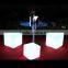indoor or outdoor LED cube stool, led bar furniture for sale