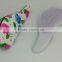 Plastic hair brush, Professional hair brush, Fashion hair brush, hair brush in hair brush, colorful detangling hair brush,