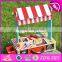 2017 New design wooden kids play grill preschool pretend wooden kids play grill funny toys wooden kids play grill W10D127