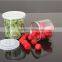 China made empty cans,plastic bottles,plastic easy open can,PET easy open can for dry food, nuts,candies, plastic jar