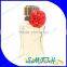 MSD Wholesales ribbon flower with elastic,red bottle flower