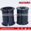 Black EPDM barrel cushion for 5-7mm cables