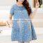 100 % cotton Maternity Denim skirt wholesale