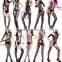 Easy-Washing Mature Black One Piece Body Stocking Wholesale