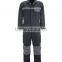 Custom high quality unisex orange reflective waterproof safty coverall uniform