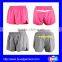 Latest design women's sports pants grey pocket shorts
