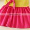 casual baby girl dresses bow ruffle sleeve without pictures
