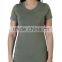 Women's Round Neck Short Sleeve Navy T-shirt