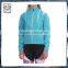 Woman urban road stylish waterproof jacket in blue city cycling cloth
