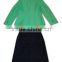 Tailor-made Festival short sleeve low MOQ brand new design green women in business suits