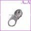 wholesale electroplate A/L nylon zipper slider invisible A/L for different style