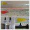 plastic translucent blade/aluminum shaft sup paddle for stand up paddle board