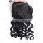 7A Full Lace Frontal Brazilian Virgin Hair Loose Wave 13X4 Brazilian Hair Closure Lace Frontal With Bleached Knots