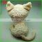 Wholesale pink nose white lucky cat toy custom cat plush