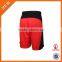 Black Gery Matching Color Wholesale Mens Shorts Suitable for Gym/75% Polyester 25% Cotton Sublimation Mens Shorts