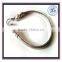 Wholesale fancy Jewelry Rope Chain Silver mesh Plated Stainless Steel Bangle for girls