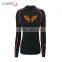 Women Long Sleeve Rash Guard Printing Logo Cheap Price Compression