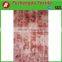 2016 changshu of suzhou city new design Drop-needle tie-dyed pv plush fabric
