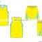 dry fit yellow reversible basketball jerseys