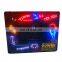 Factory low price spider man led light up plastic paper photo frame for kids