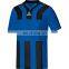 2017 High quality club strip polyester sublimation men's balck o neck barcelona soccer jersey