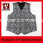 Best quality best selling printed or embroidery men's dress vest