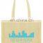 Mordern Building Deisgn Custom Canvas Tote Bags Wedding Favor Gift Bags