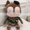 new 2016 promotional changing clothes animal plush stuffed toy
