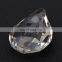 Machine cut 38mm crystal drop stones for chandelier parts