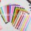 DIY removable rainbow pvc photo decoration corner sticker