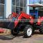 Factory supply 45hp Wholesale farm tractors With front bucket