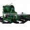 Disc type crawler hydraulic rotary drilling rig with hoist