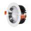 LED Sunflower Downlight for commercial lighting with external driver makes more brighter